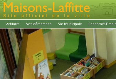 Website Library Maisons-Laffitte