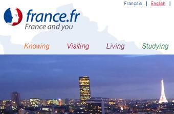 Link to France.fr portal with Schooling information