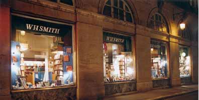 English Bookshop Paris Rivoli WHSmith