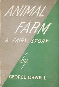 Animal Farm, book cover (fair copyright use)