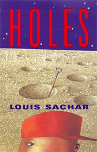 Holes, book cover (fair copyright use)
